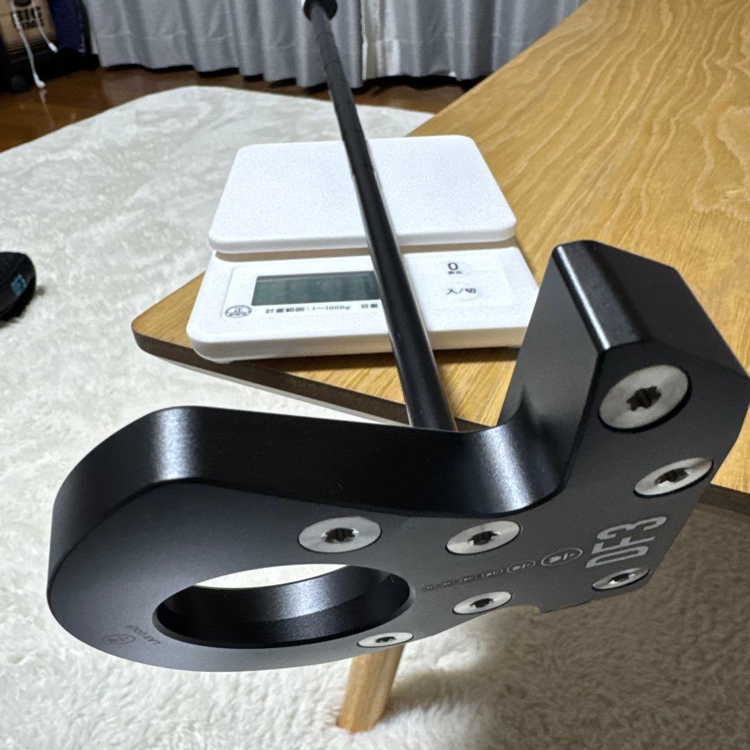 【美品】ラブゴルフ LAB GOLF DF3 ブラック ゼロトルク パター