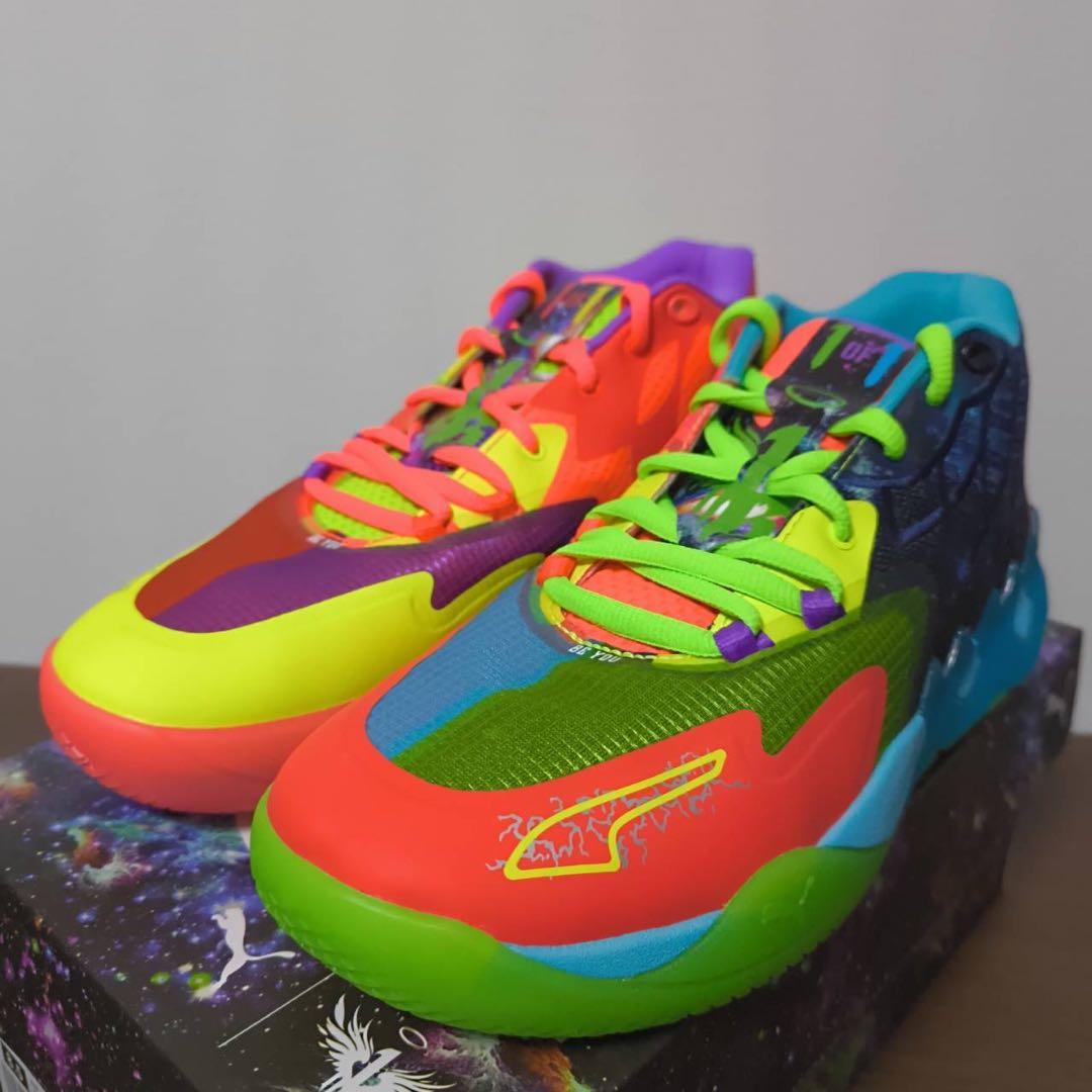 新品未使用 PUMA MB.01 be you ラメロボール プーマ kobe