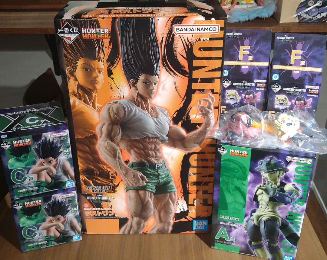一番くじ　HUNTER×HUNTER フィギュア　フルコンプリートセット