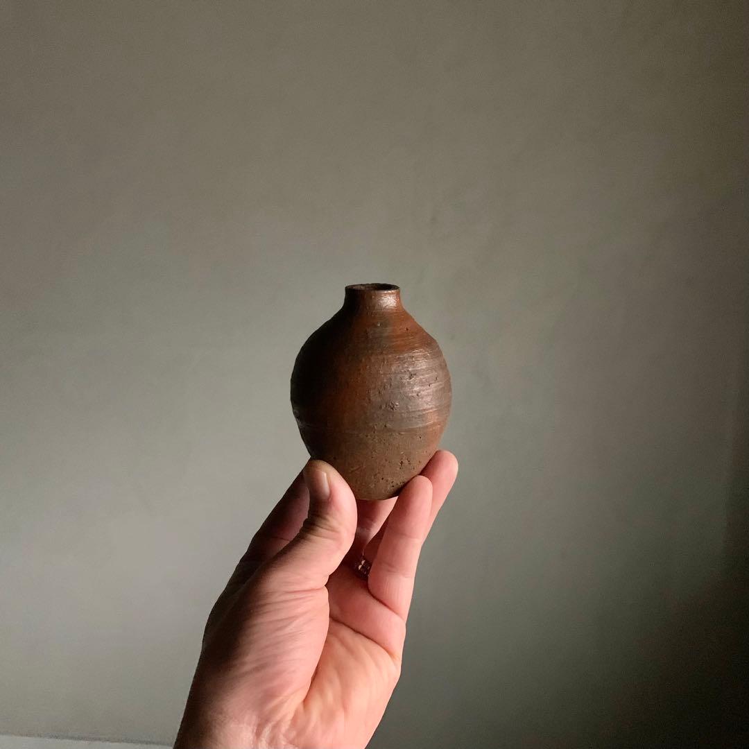 焼き締め 振出 小徳利 小壺 古美術 古道具 アンティーク