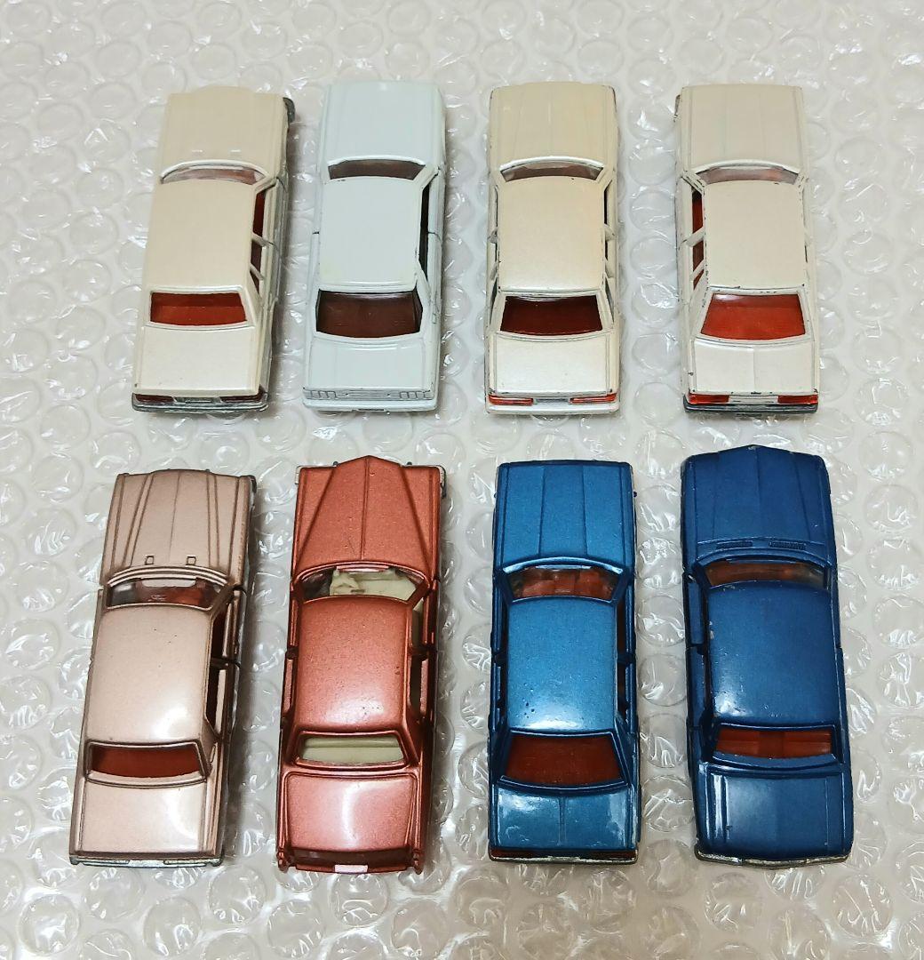トミカ 日本製ミニカー ハイソカー 8台セット 昭和レトロ 当時物 希少 貴重