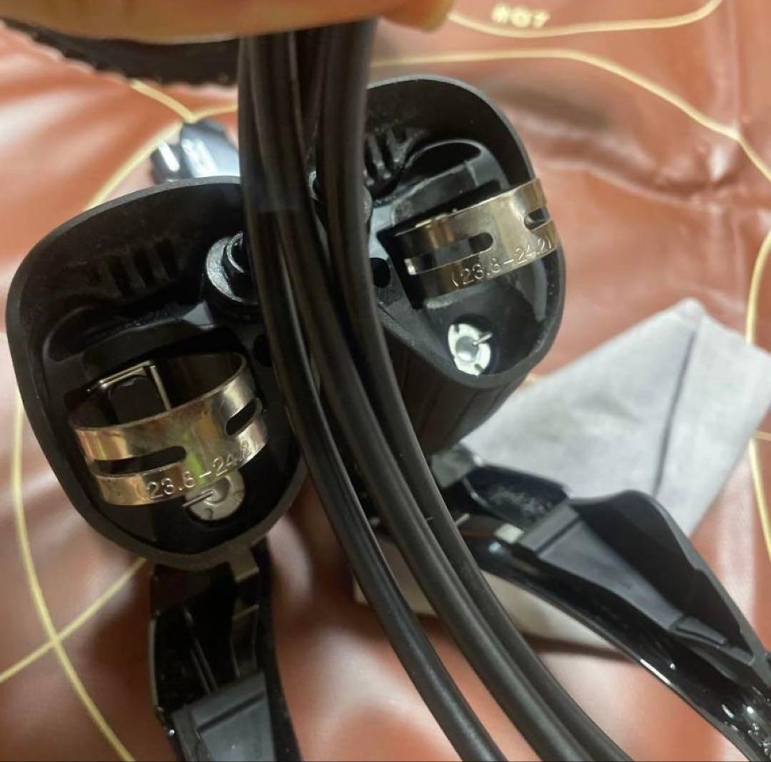 ほぼ美品 シマノ105 油圧ディスクコンポセット+ アルテグラ前後ブレーキ付き