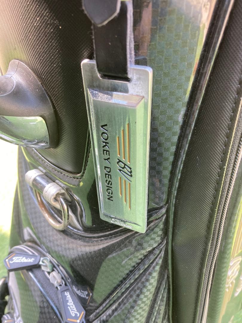 希少！タイトリスト　ボーケーデザイン　3点式キャディバッグ