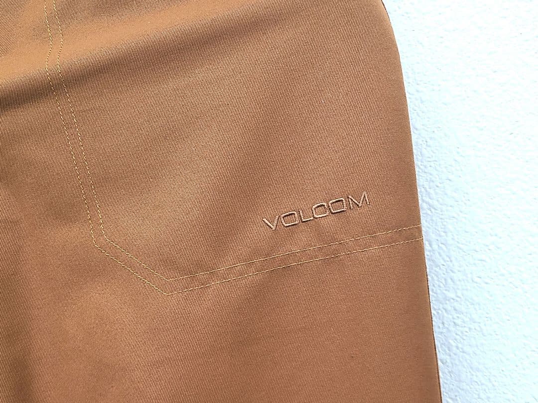 VOLCOMスノーボードパンツ レディース ブラウン ボルコム スキー