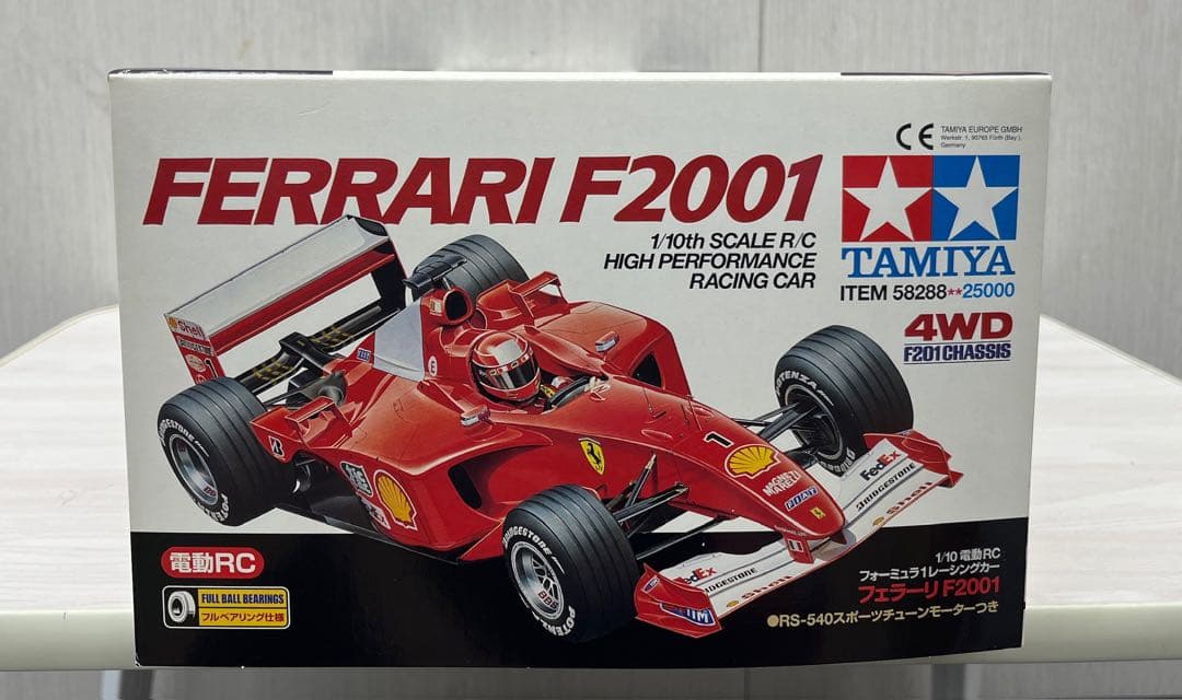 TAMIYA FERRARI F2001 F201シャーシ