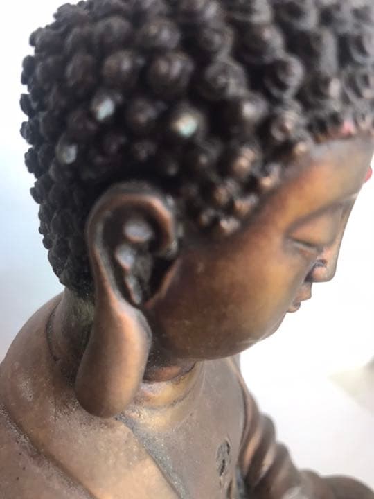 佛像古銅製，（旧家藏出し）時代物，古美術品，高2⃣️6⃣️cm，書房置物