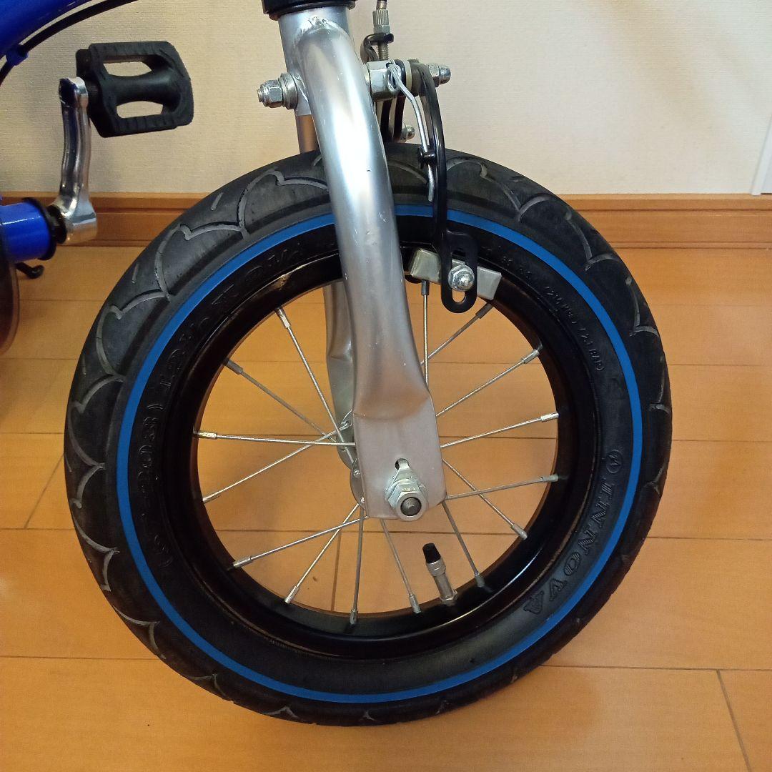 【美品】vitamin i factory へんしんバイク12インチ　青