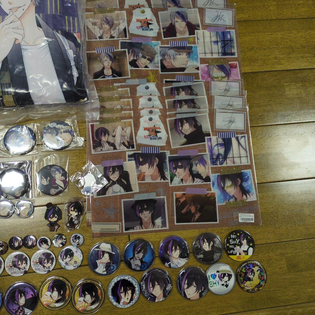 MARGINAL#4ピタゴラスプロダクション牧島シャイ緋室キララグポ缶バッジ