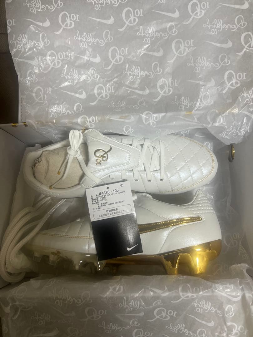 Ronaldinho × Nike Tiempo Legend FG 25.5