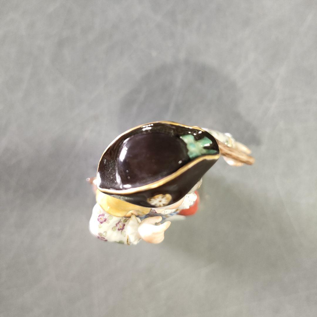 A1170-6/MEISSEN/マイセン/犬とガーデニングの少年/陶器人形/