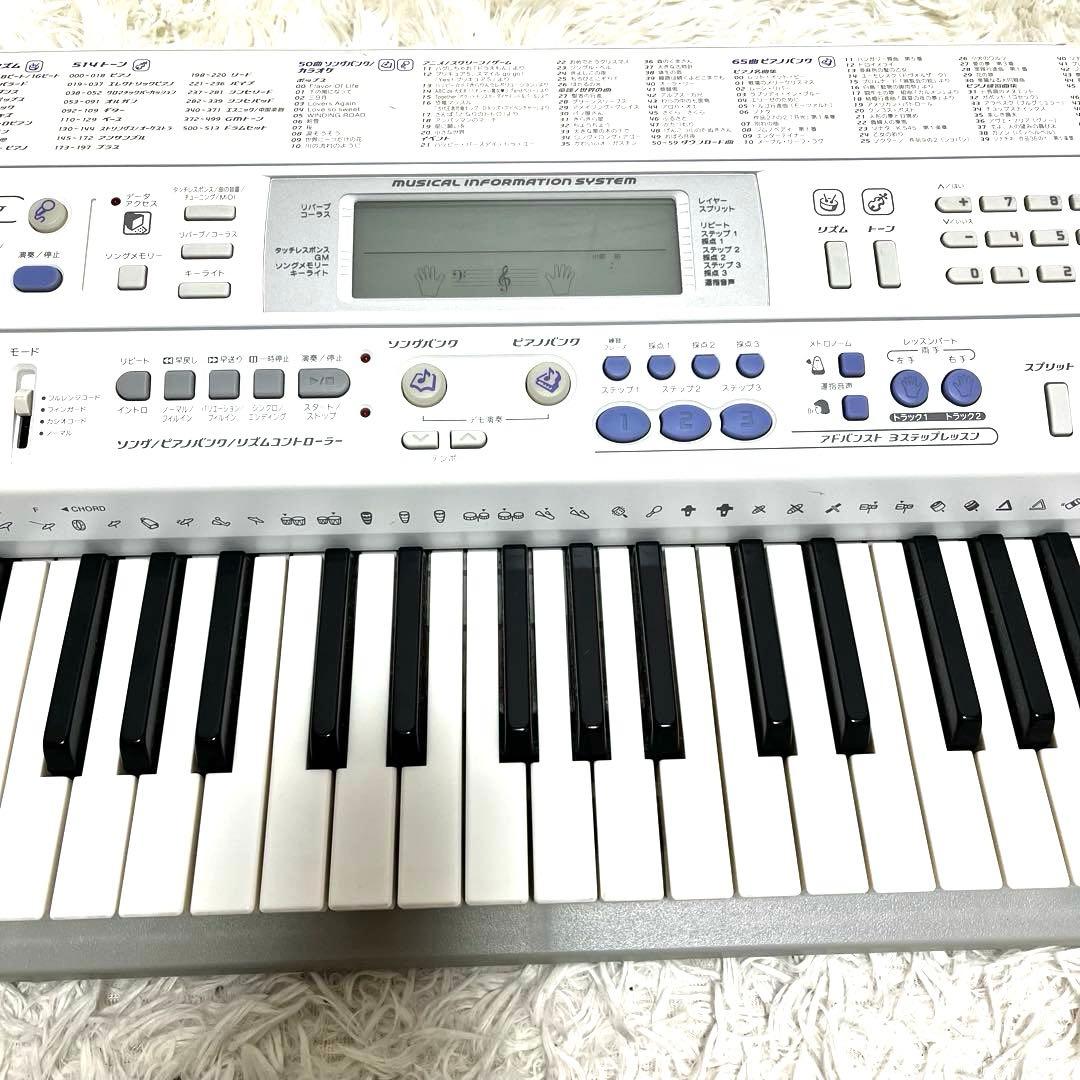 CASIO カシオ　電子ピアノ　電子キーボード　LK-203TV 説明書付