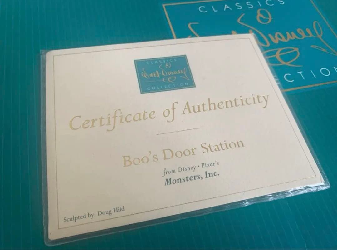 WDCC モンスターズ・インク ブーのドア　ディズニー　ピクサー　レア　希少