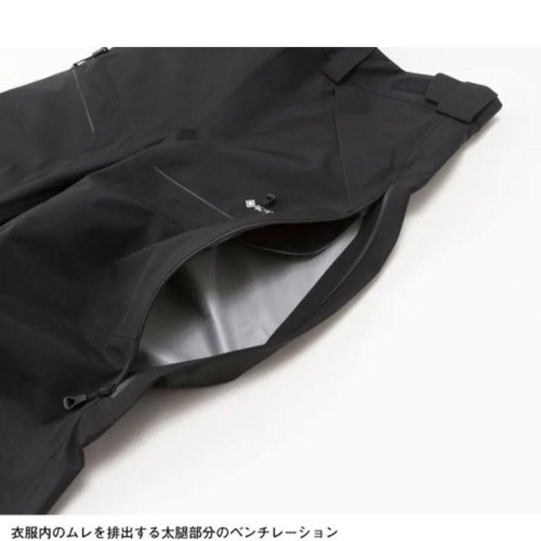 ノースフェイス パウダーガイド パンツ Lサイズ 黒 ゴアテックス