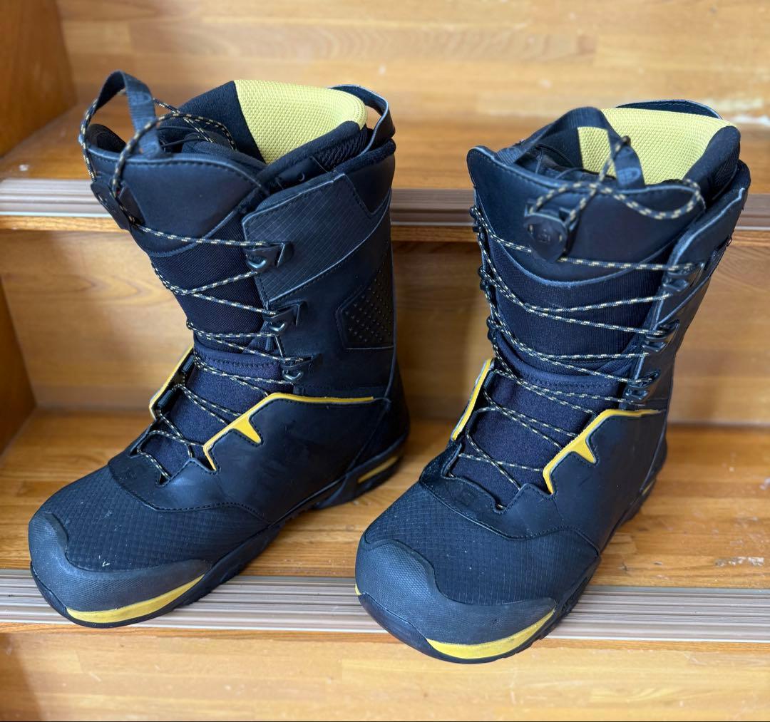 【札幌直接受取り限定】スノーボード3点セット　ブーツ サロモン 28cm