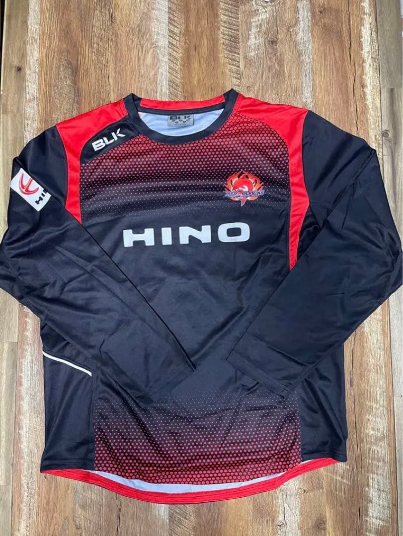 BLK HINO RED DOLPHINS ウォームアップウェア 長袖4XL