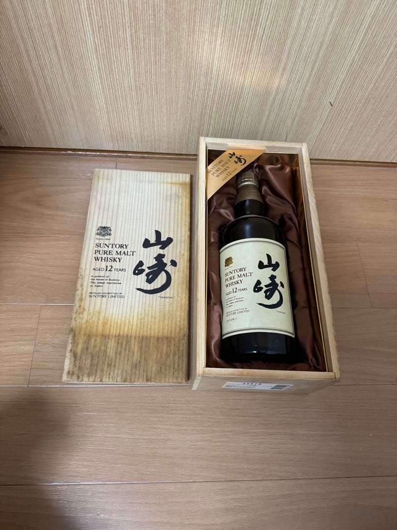 サントリー　SUNTORY 山崎12年 ピュアモルト　 750ml 未開栓