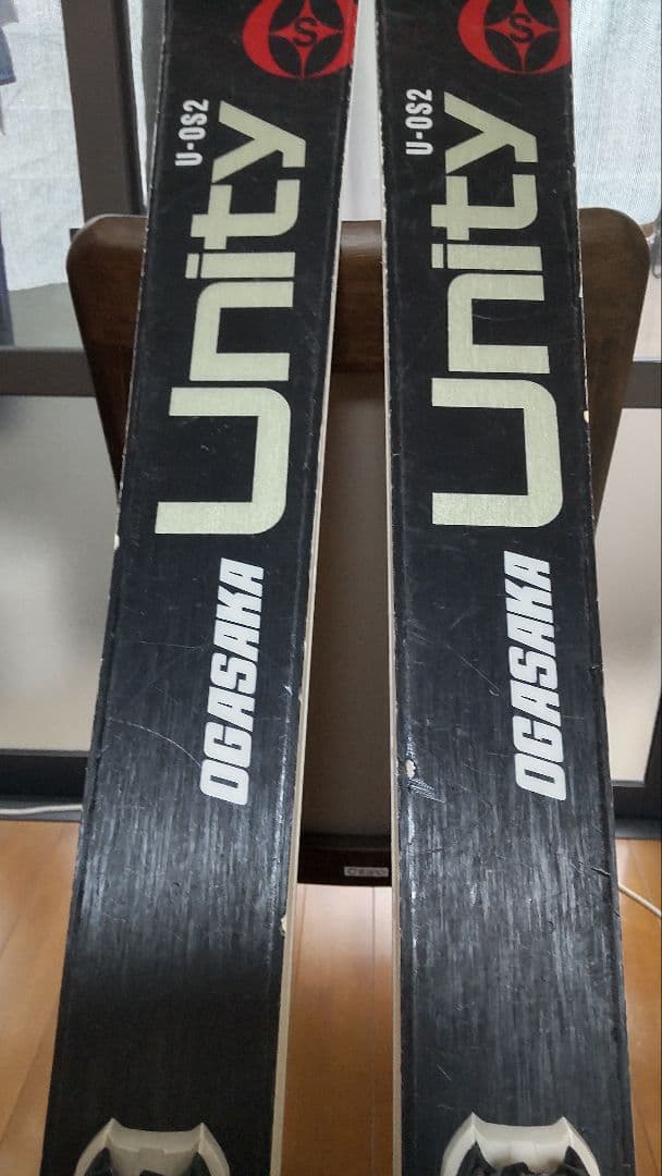 OGASAKA Unity U-0S2 スキー板　165cm（ビンディング付き）