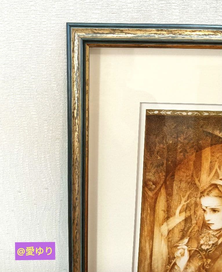 きたのじゅんこ♦『金色の森の少女』⭐直筆サイン⭐作品保証書付属