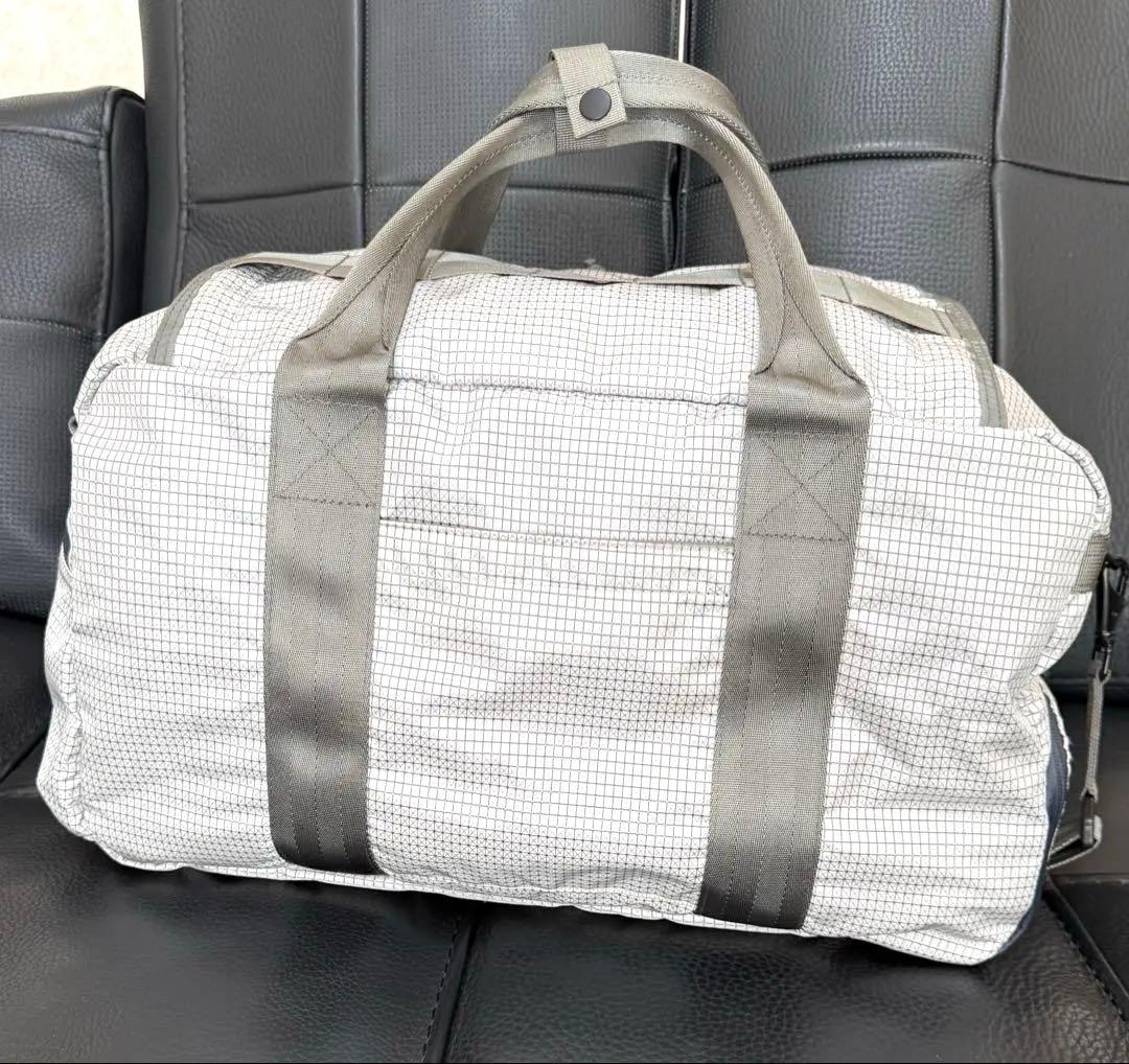 美品 BRIEFING GOLF ブリーフィング ゴルフ ボストンバッグ グレー