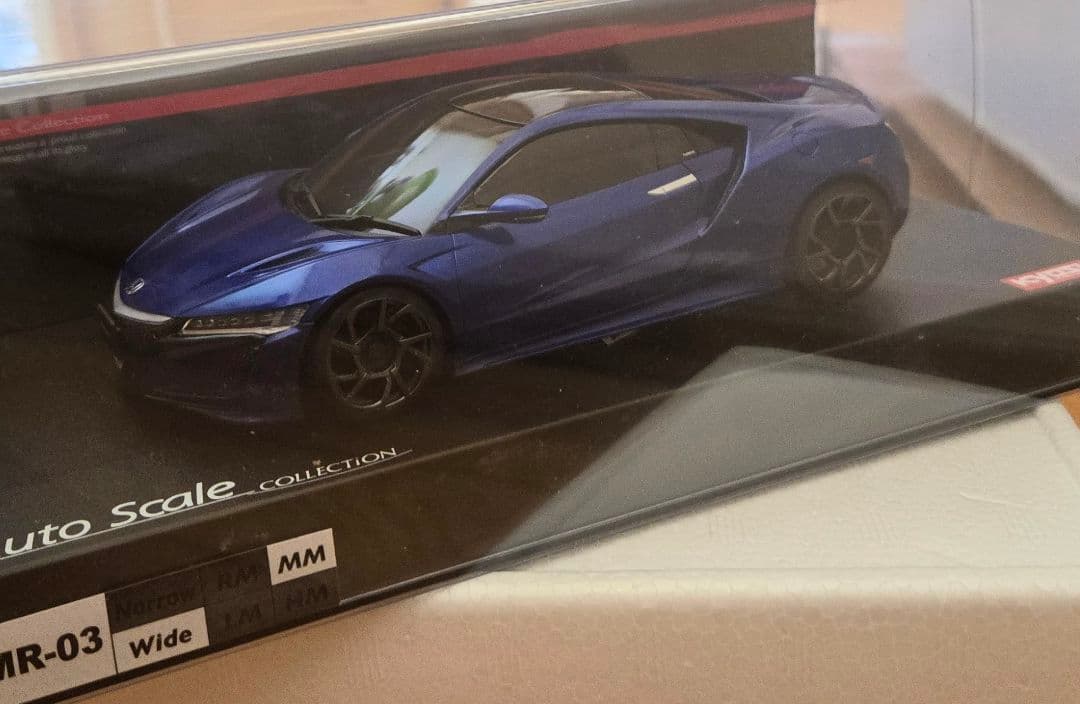 京商ミニッツASC NSX(ヌーベルブル・パール)未使用