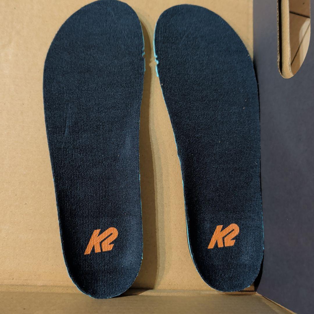 K2 スノーボードブーツ 女性用 ネイビー/オレンジ