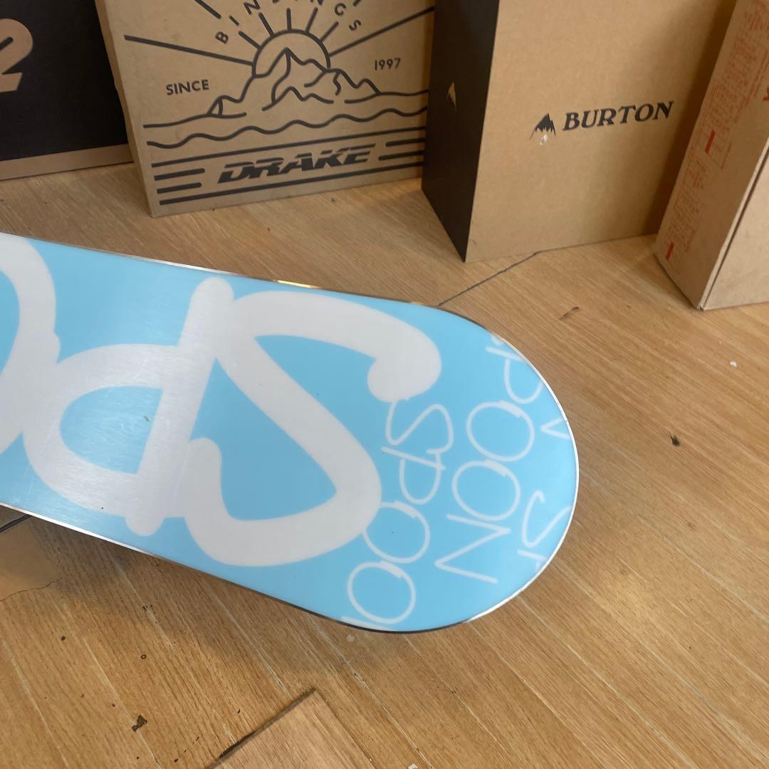 SPOON　スプーン　美品キッズスノーボードセット　バイン付4点セット