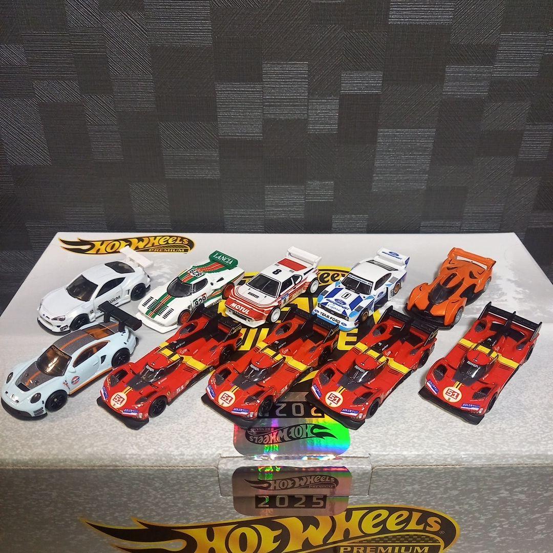 ホットウィール フェラーリ499PポルシェGT3R992 BRZ 