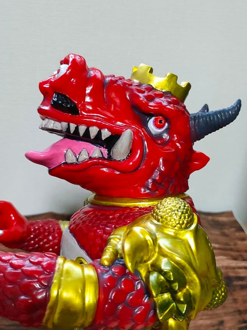 インディーズソフビ ルルベルトイ ピコピコ 万物の王 怪獣 ソフビ