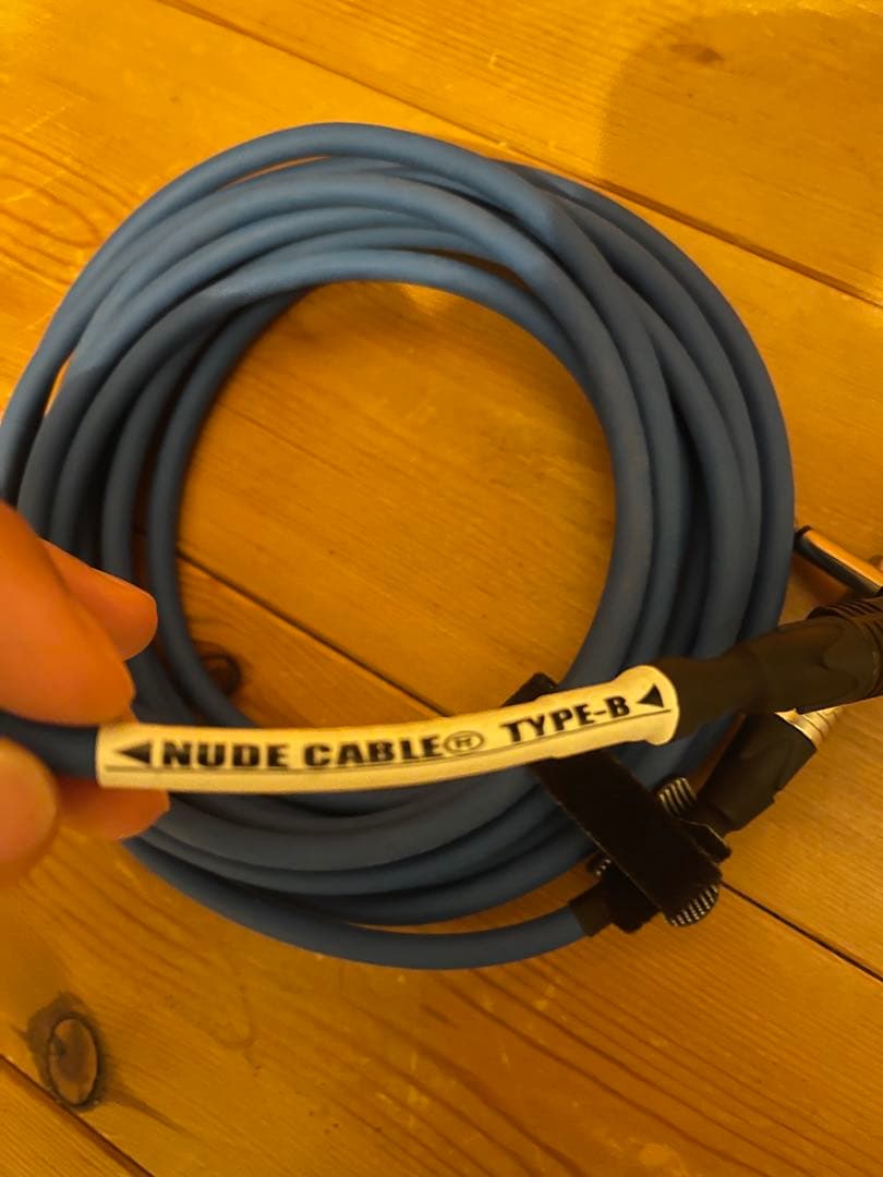 ベース専用シールドケーブル NUDE CABLE 5m L-S Type-B