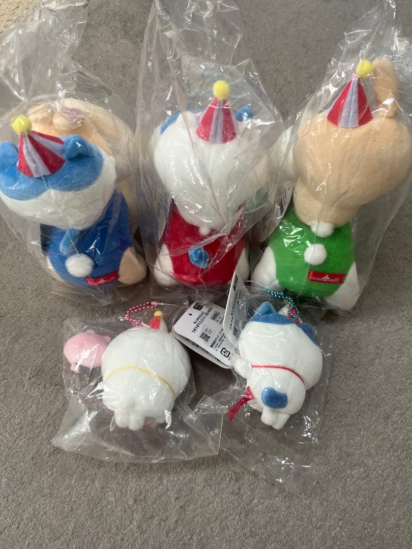 ぴーぽぽぬいぐるみ　セット