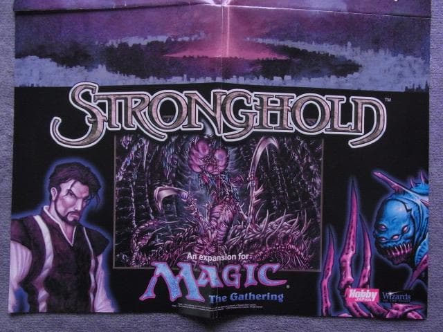 非売品　ポスター　マジック・ザ・ギャザリング　ストロングホールド　MTG　当時物