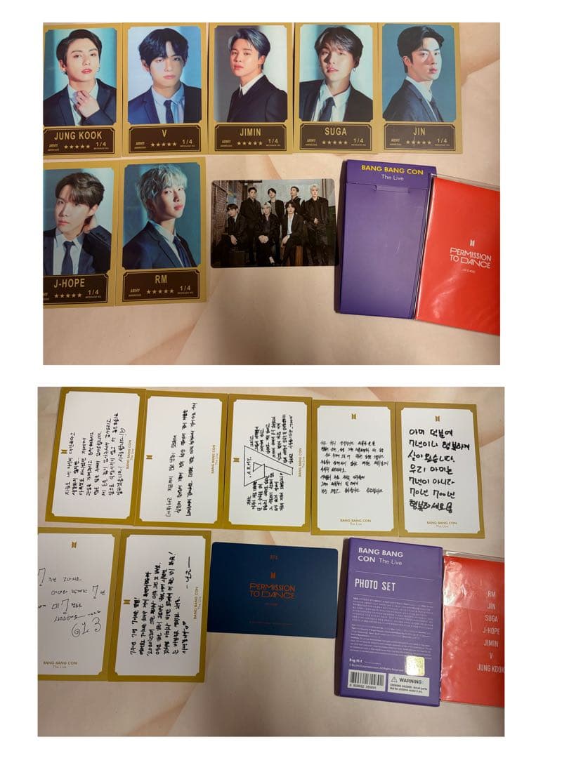 公式 BTS まとめ売り トレカ ミニフォト ポストカード フォトチケット