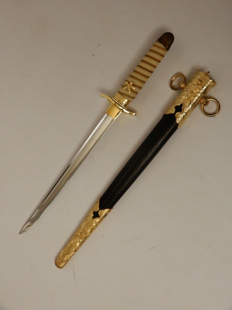 【極美品】海軍士官 短剣 模造刀