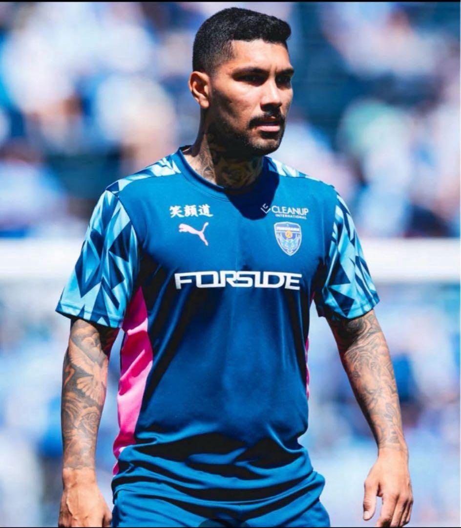 横浜FC2024公式戦アップシャツXXLプーマ 新品未使用