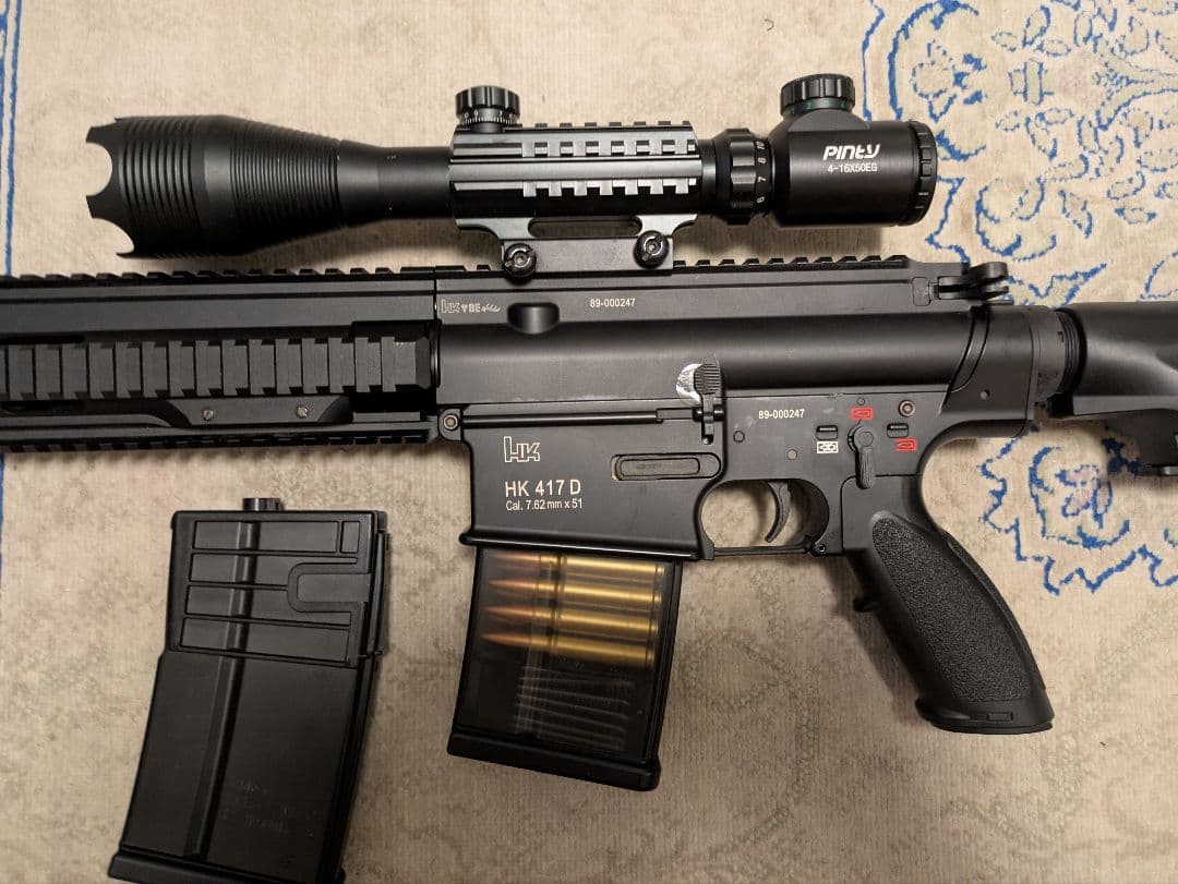 東京マルイ　次世代電動ガン　hk417　エアガン