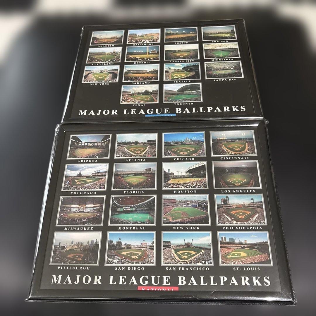 メジャーリーグ ボールパーク -MLB全30球場 2枚組- 航空写真コレクション