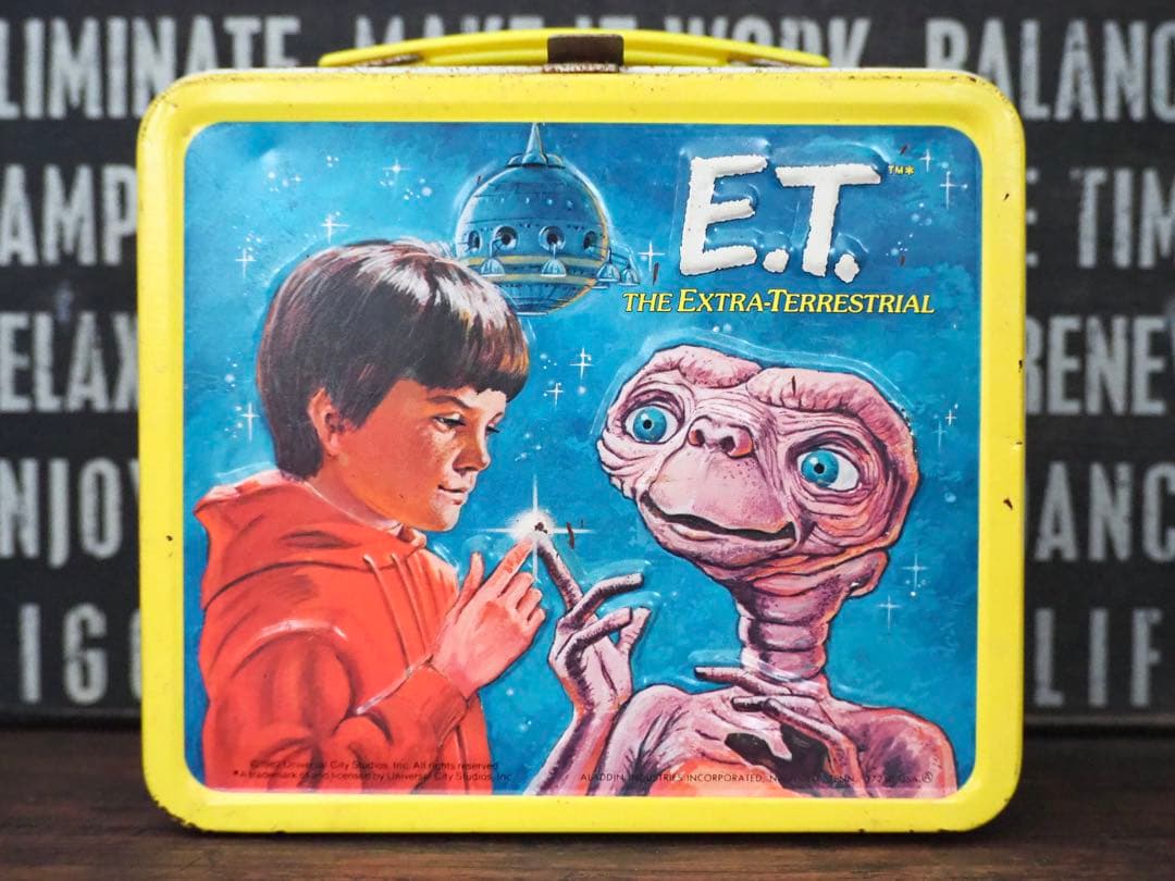 4032. E.T. ヴィンテージ ランチボックス