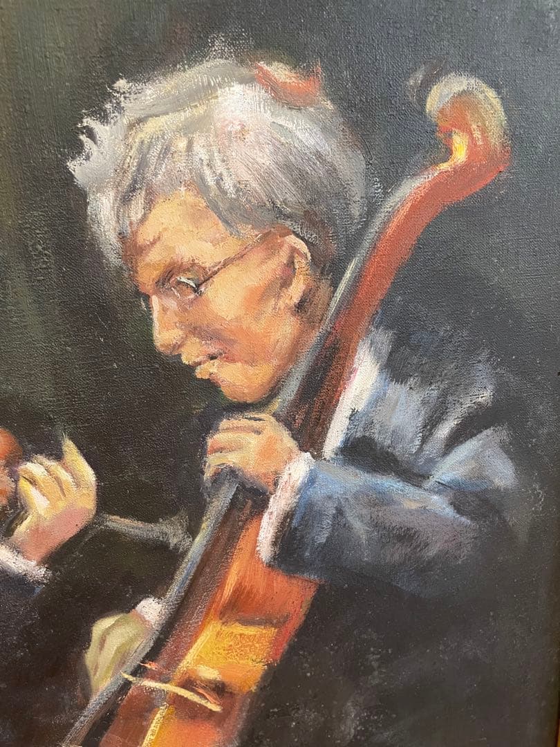 【アンティーク】絵画　油絵　海外入手　作者不明　美術品　大型