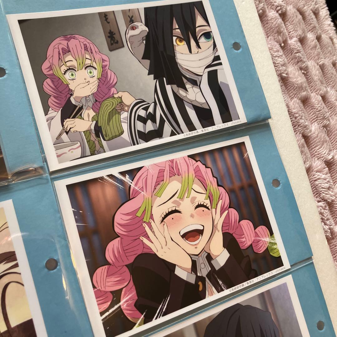 鬼滅の刃 場面写ブロマイドくじ 甘露寺蜜璃 伊黒小芭内　刀鍛冶編