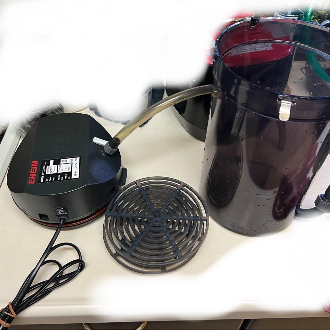 EHEIM フィルター　2217 ホース2本付き高級ろ材サンゴ付き