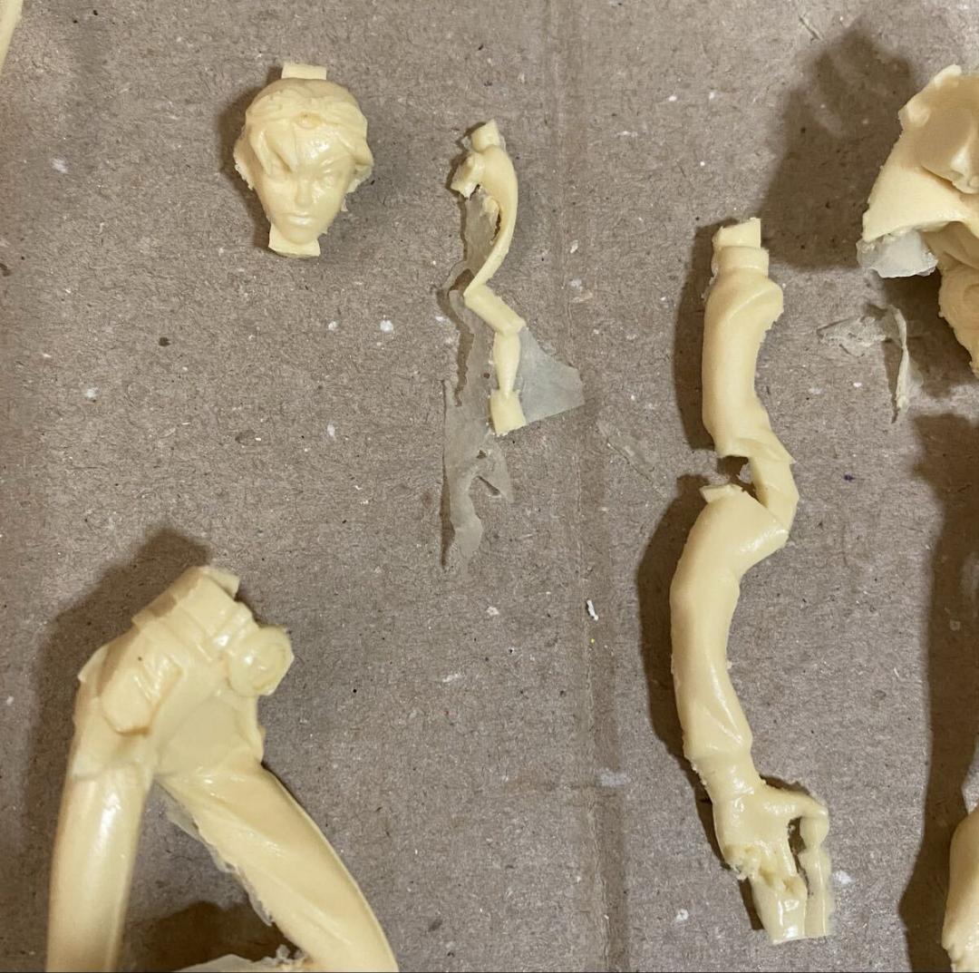 ブレス オブ ファイア V ドラゴンクォーター リュウ ニーナ ガレージキット