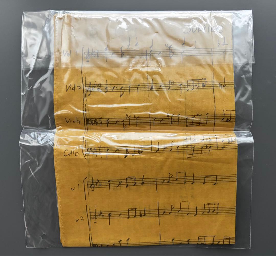 くるり 楽譜ハンカチ ジュビリー 限定 ツアー グッズ 新品