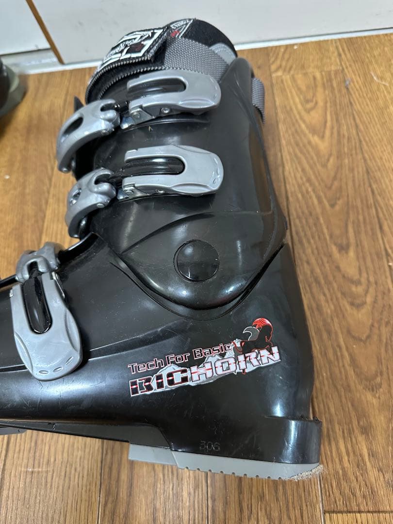 nishizawa スキー板152cm,ブーツ25.5,ストック115cm