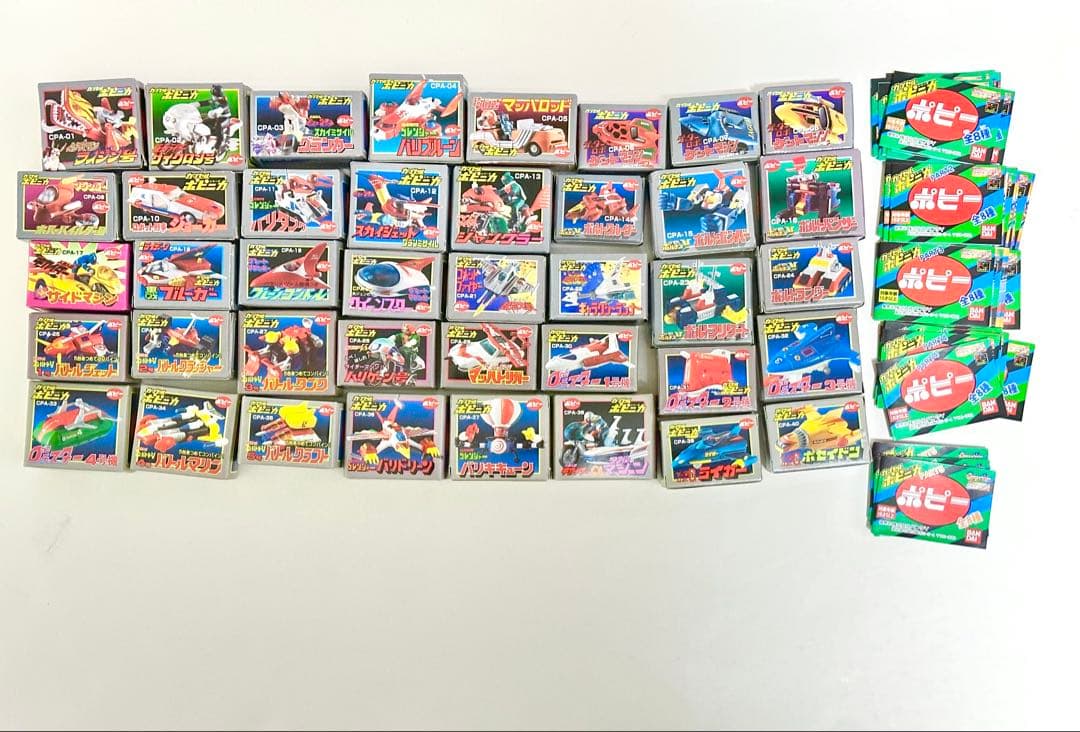 カプセル超合金&ポピニカ　全種類コンプリート　未使用未開封