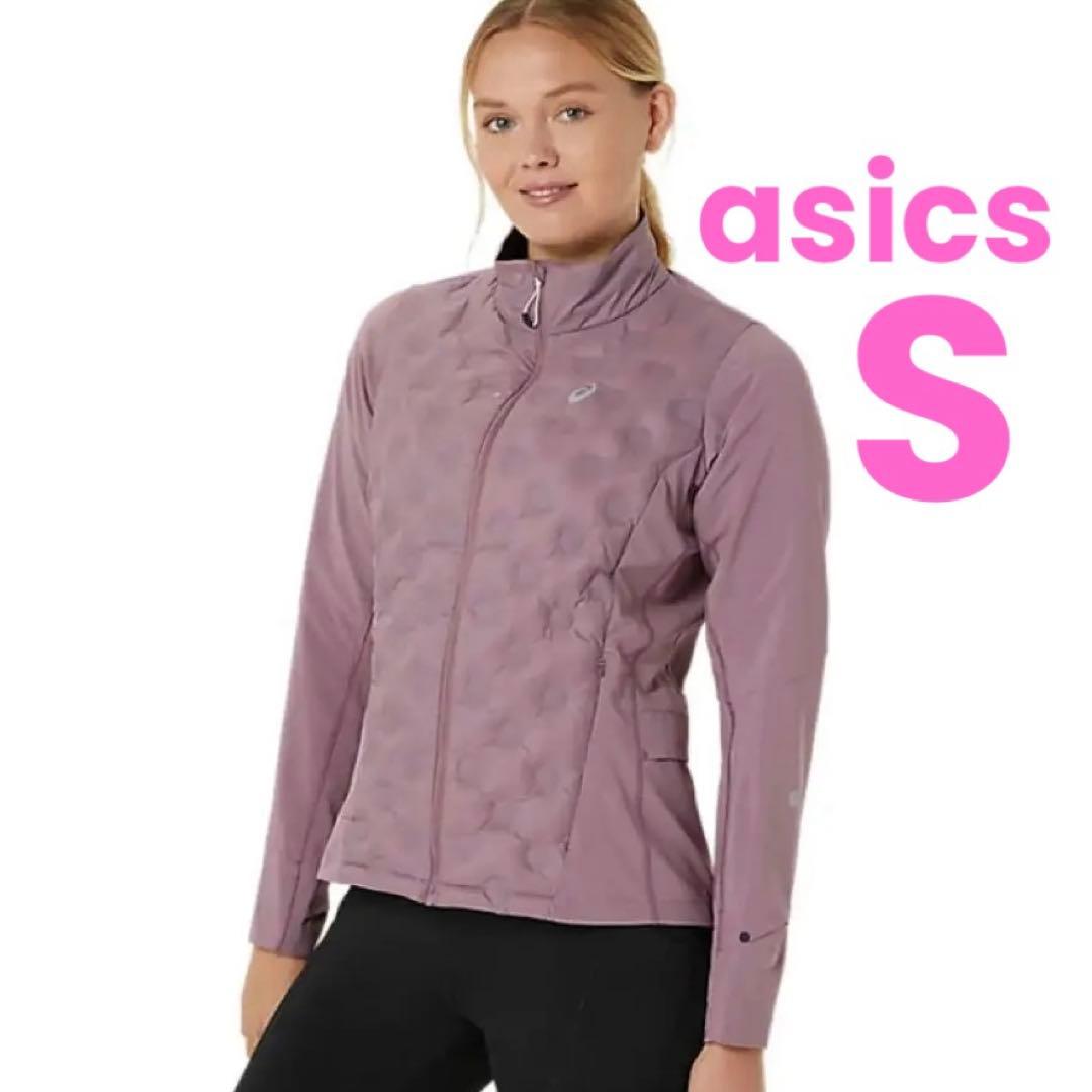新品❗️【asics】ウィメンズROADランニングウィンタージャケット S ピンク