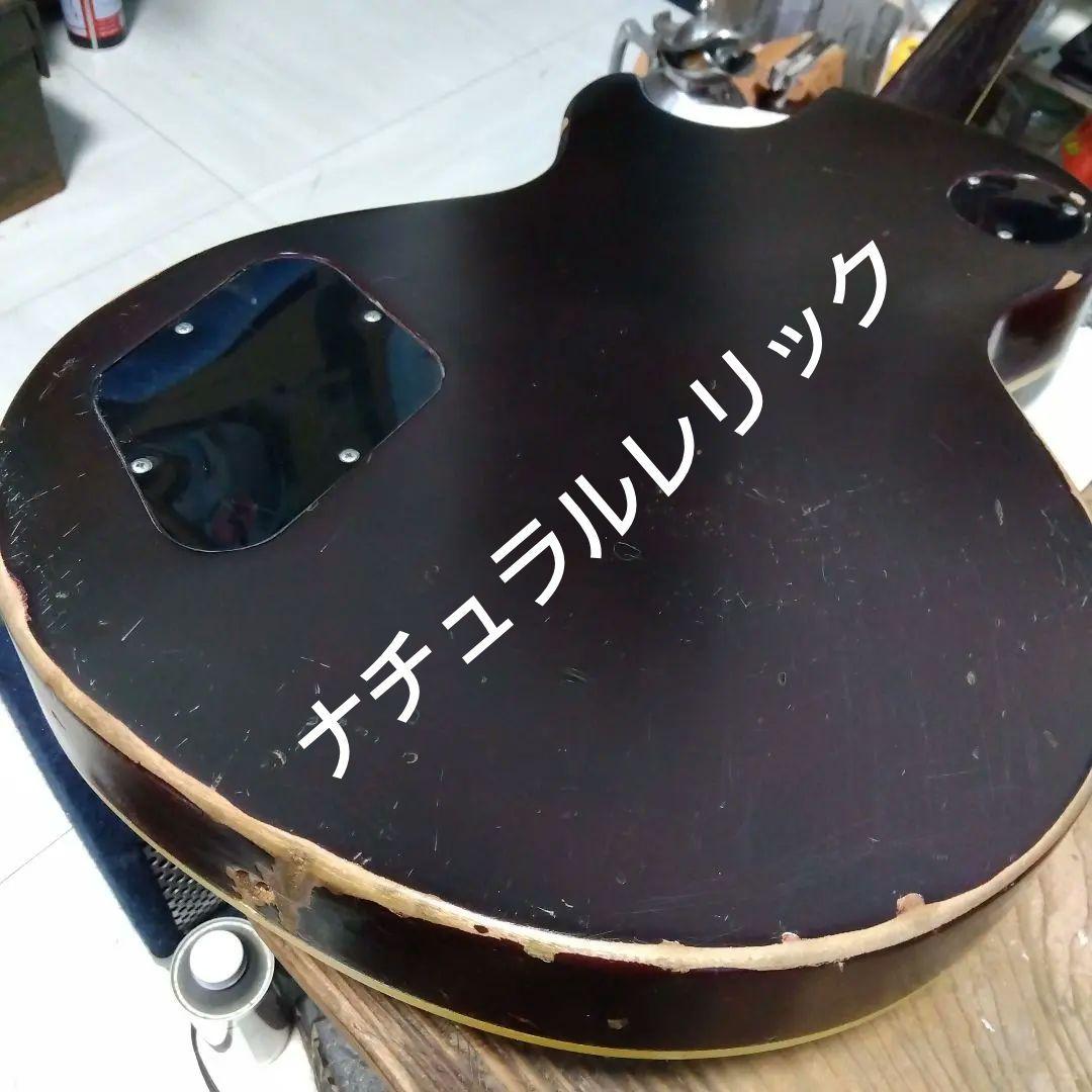 レスポールタイプ …レッドチェリー サンバーストトラ目…1977年グレコ