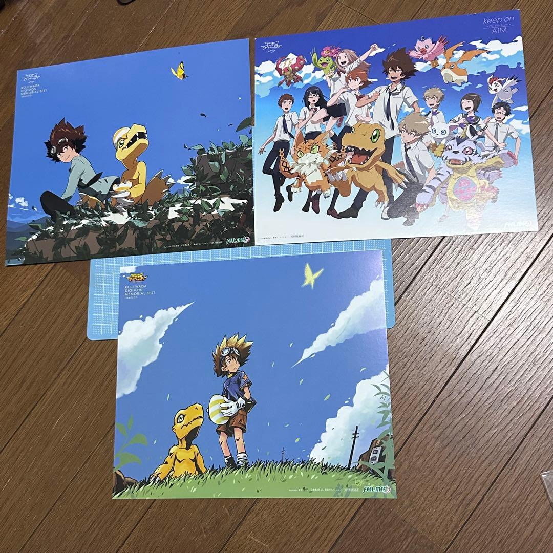 デジモンアドベンチャーtri CD ジャケット オリジナル 特典　色紙