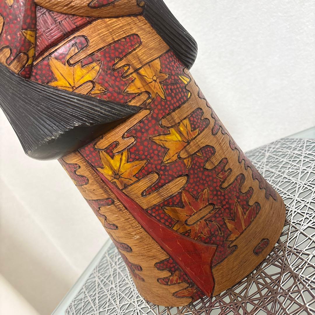 創作こけし 照山 加藤竜雄作 1982.4