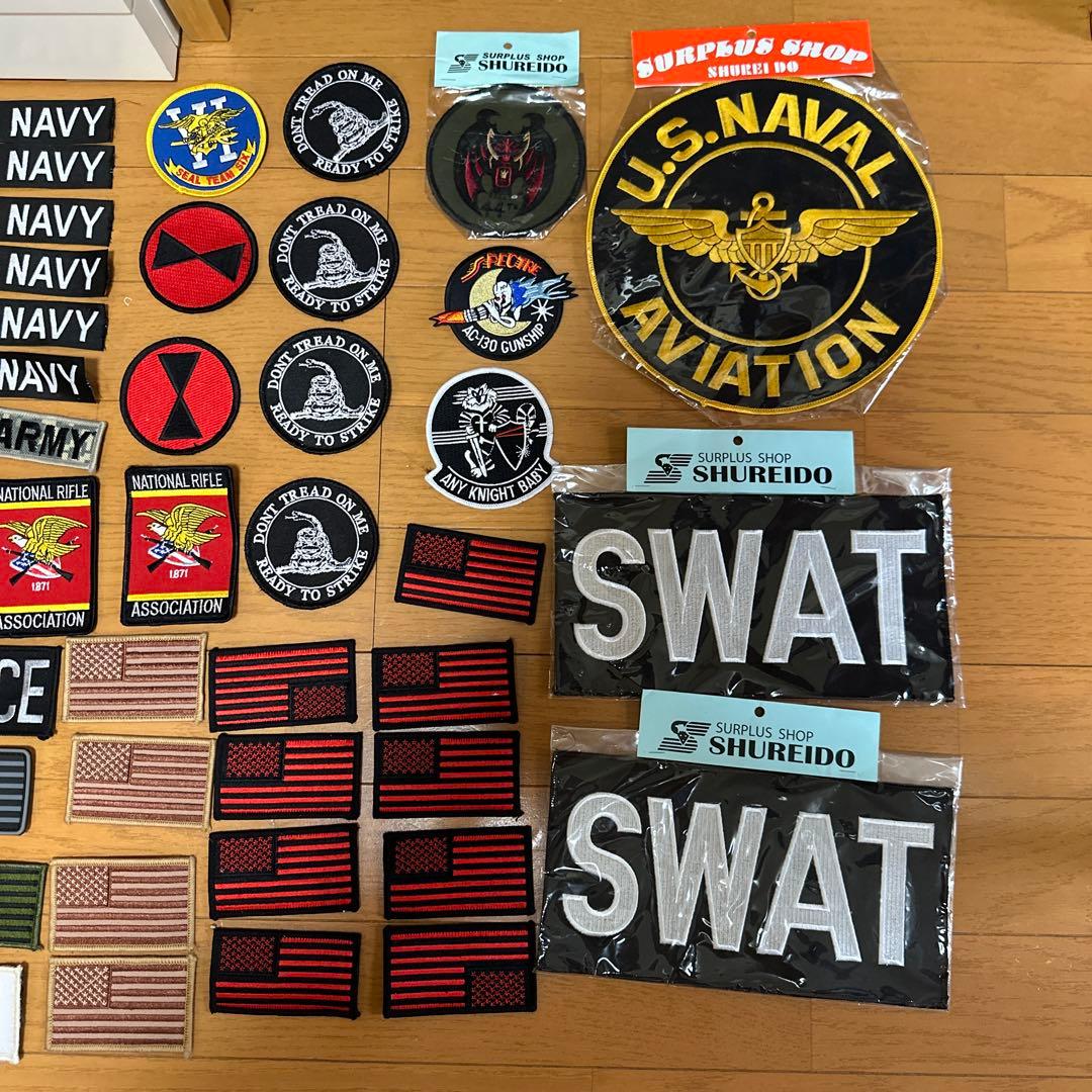 ミリタリーパッチセット多数