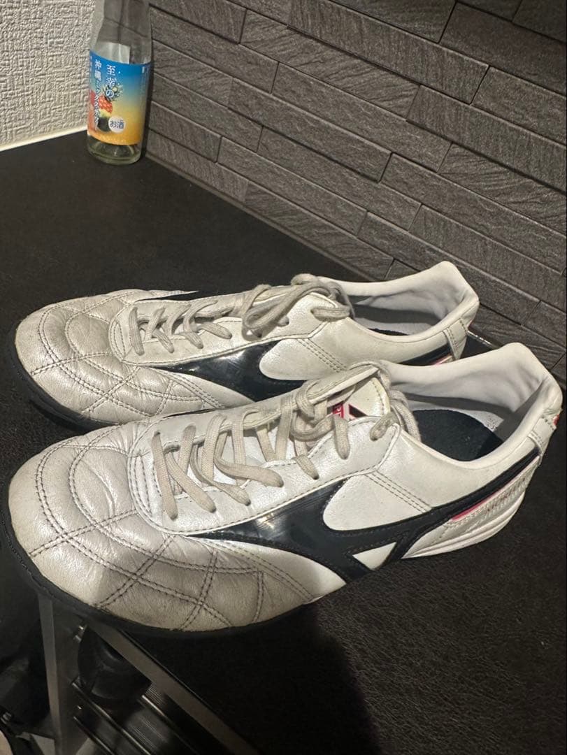 Mizuno Morelia TF シューズ 26cm ホワイト/ブラック